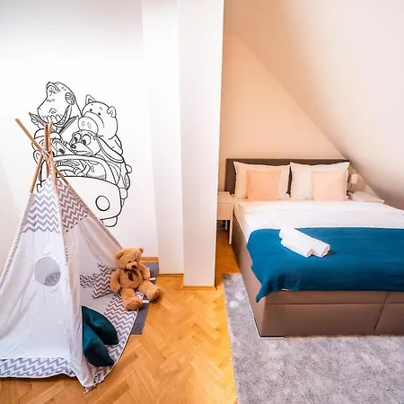 Klimentska Cartoon Apartments Prague Exterior photo