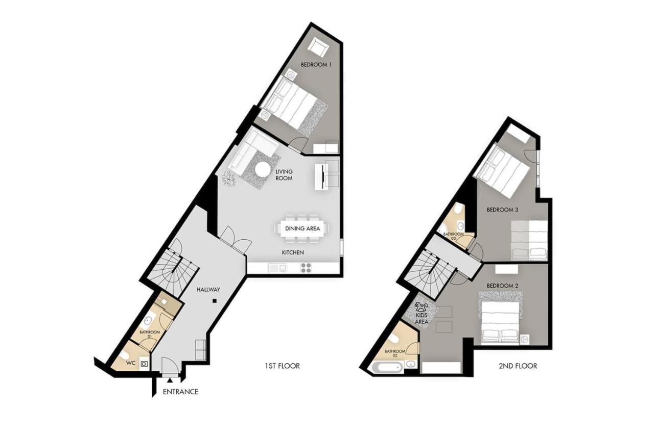Klimentska Cartoon Apartment Prague